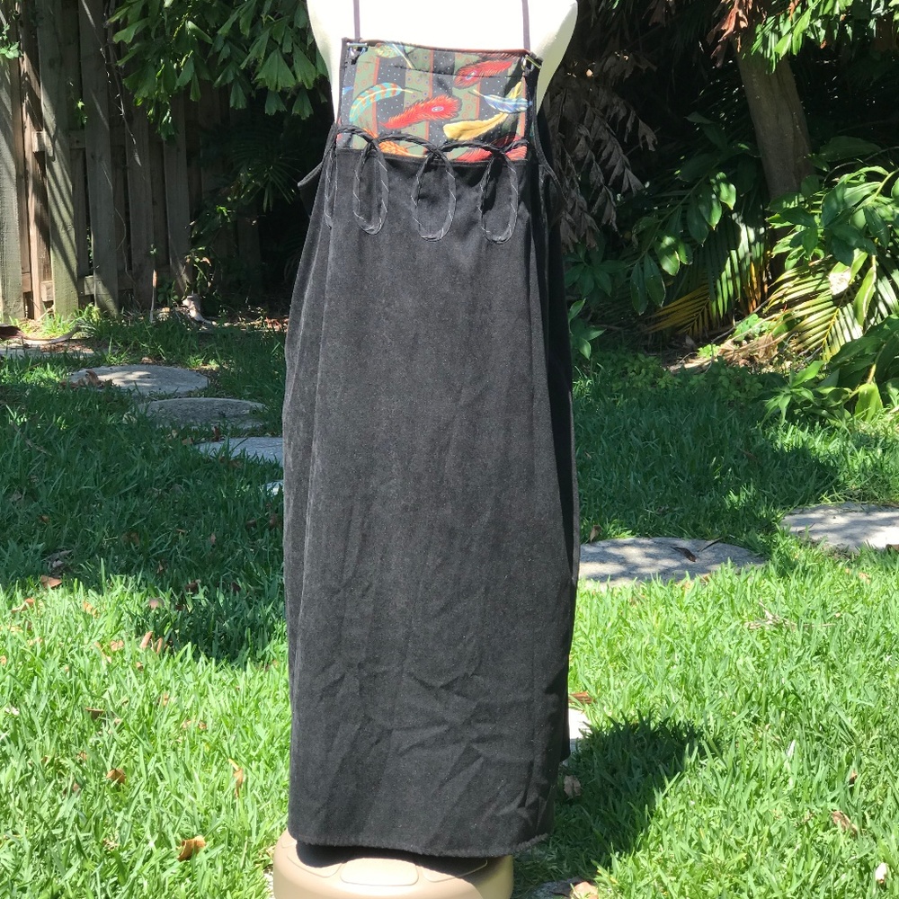 Long black dress